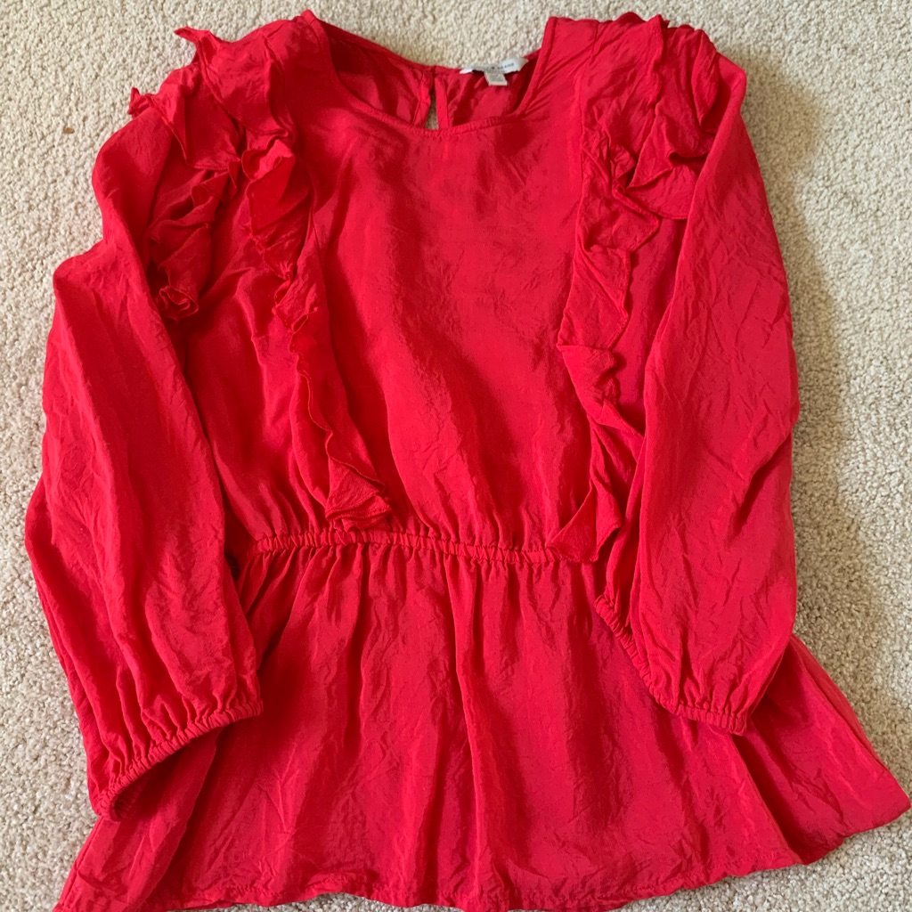 Luck Brand Red Top